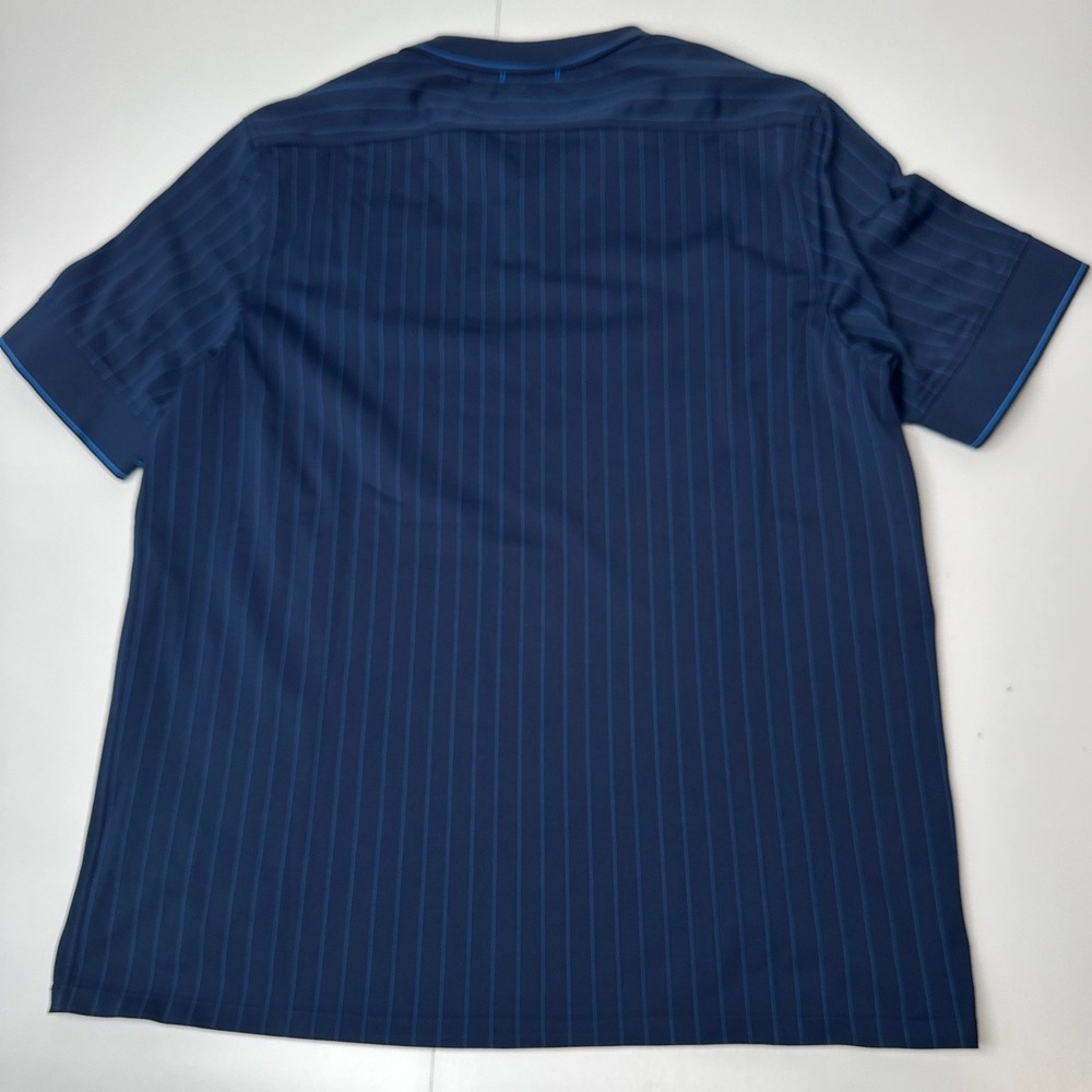 Nike Arsenal FC 2009-2010 Away Jersey Navy Blue Pinstripe XL Fly Emirates - Picture 10 of 11